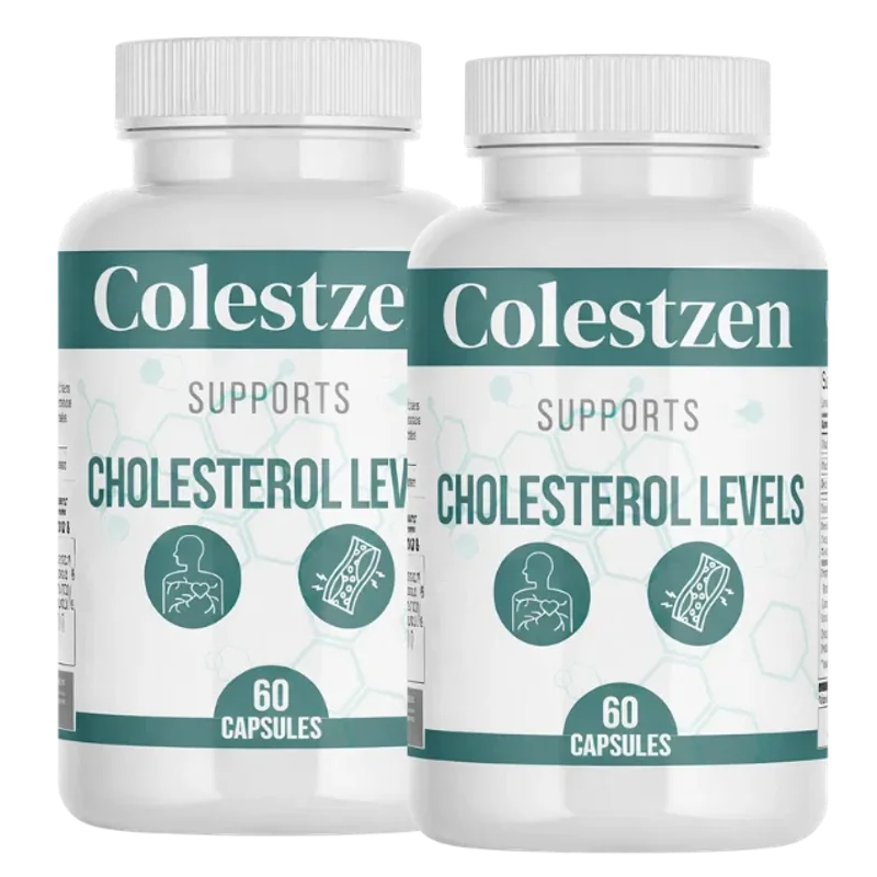 ColestZen Natural Blood Sugar Formula — 2 Bottle / 60 Day Pack
