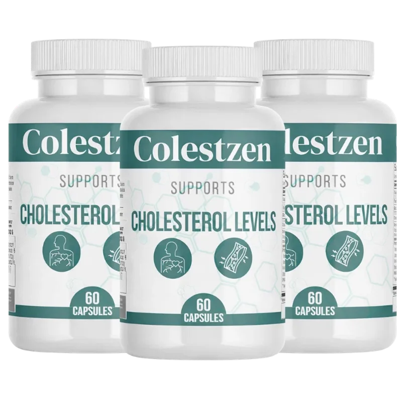 ColestZen Natural Blood Sugar Formula — 3 Bottle / 90 Day Pack