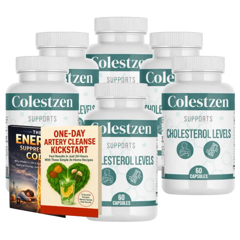 ColestZen Natural Blood Sugar Formula — 6 Bottle / 180 Day Pack